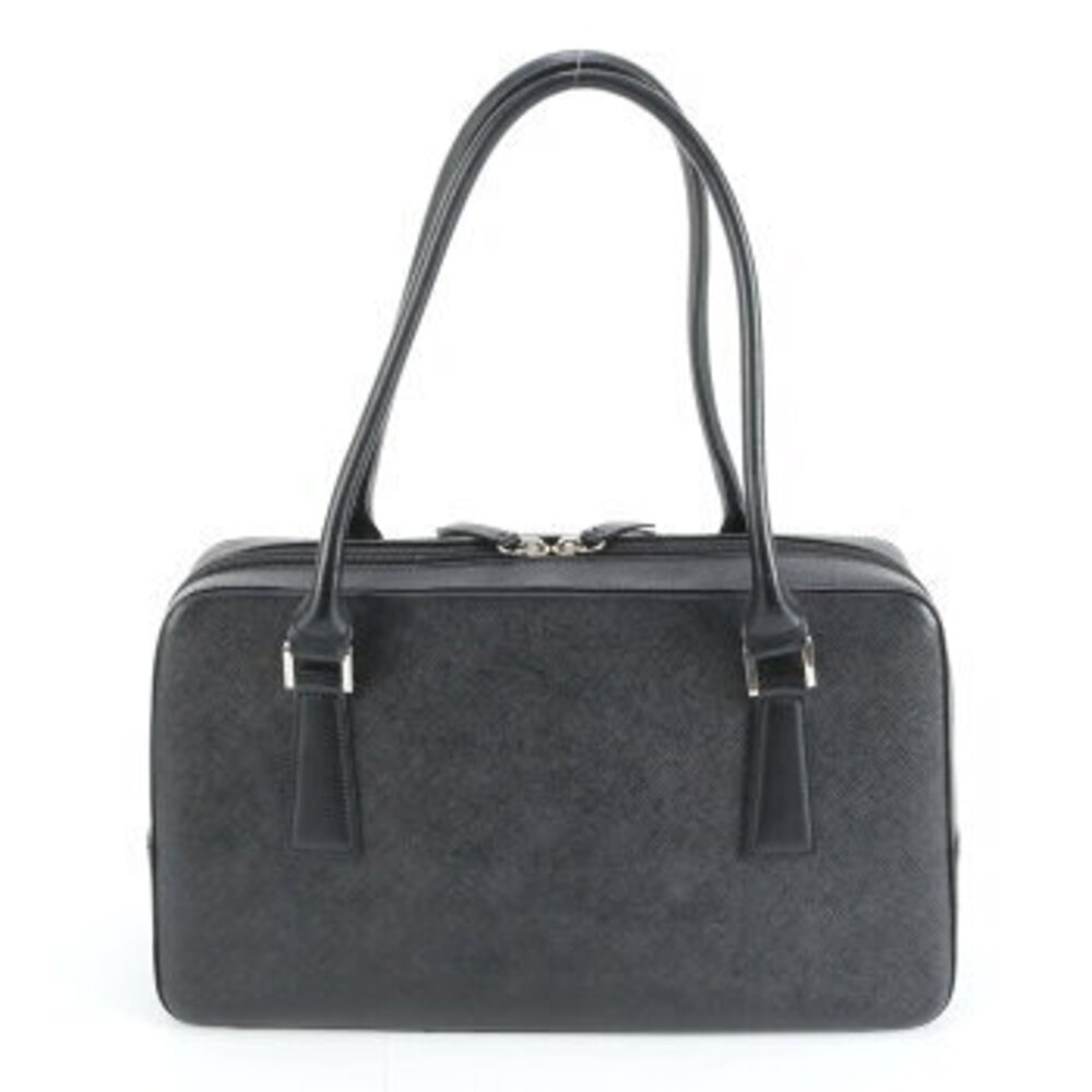 Burberry Nova check leather tote bag Boston shoulder handbag black MEE - Picture 3 of 8